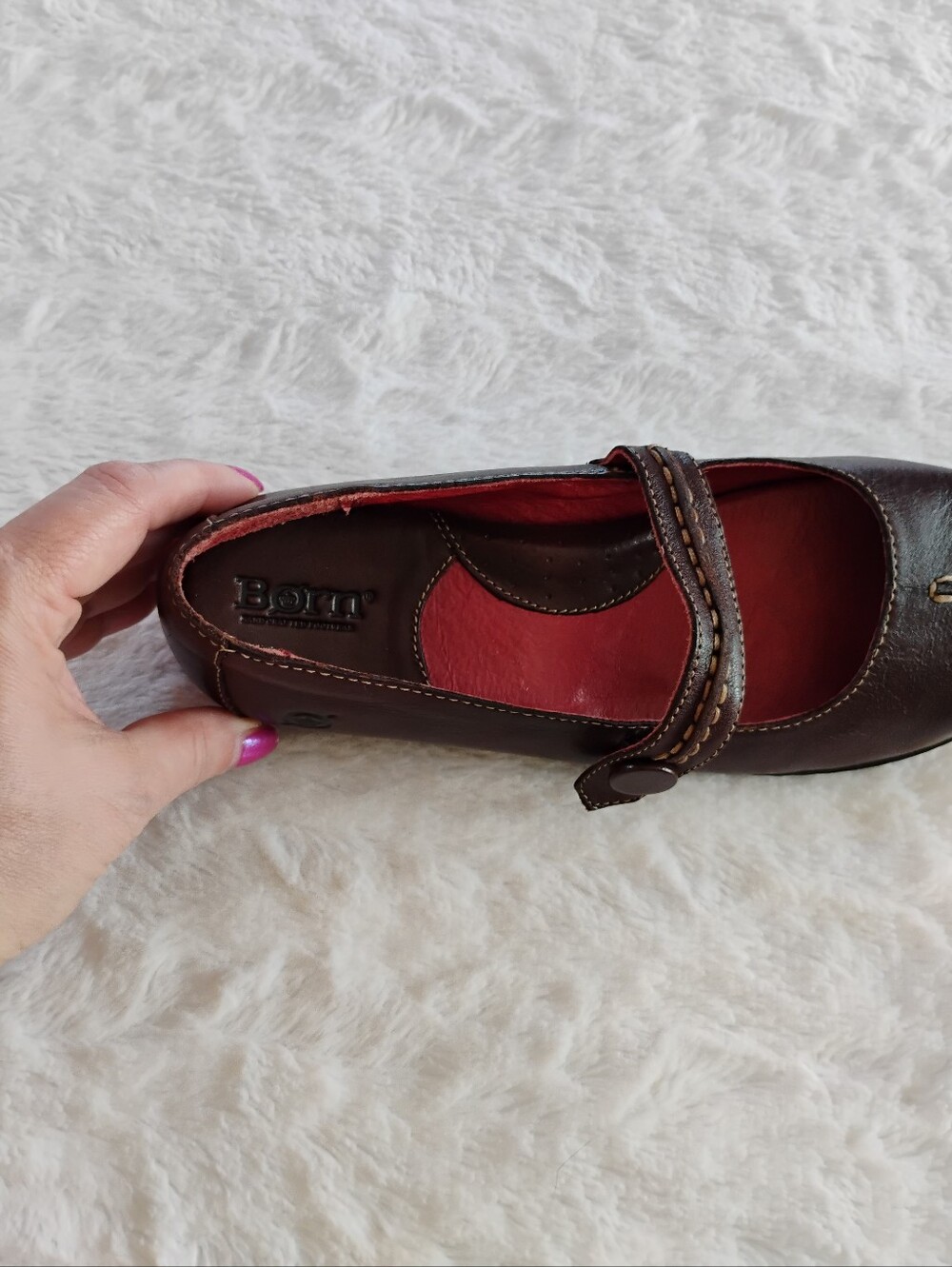 Born Leather Mary Jane Shoes - Picture 4 of 10